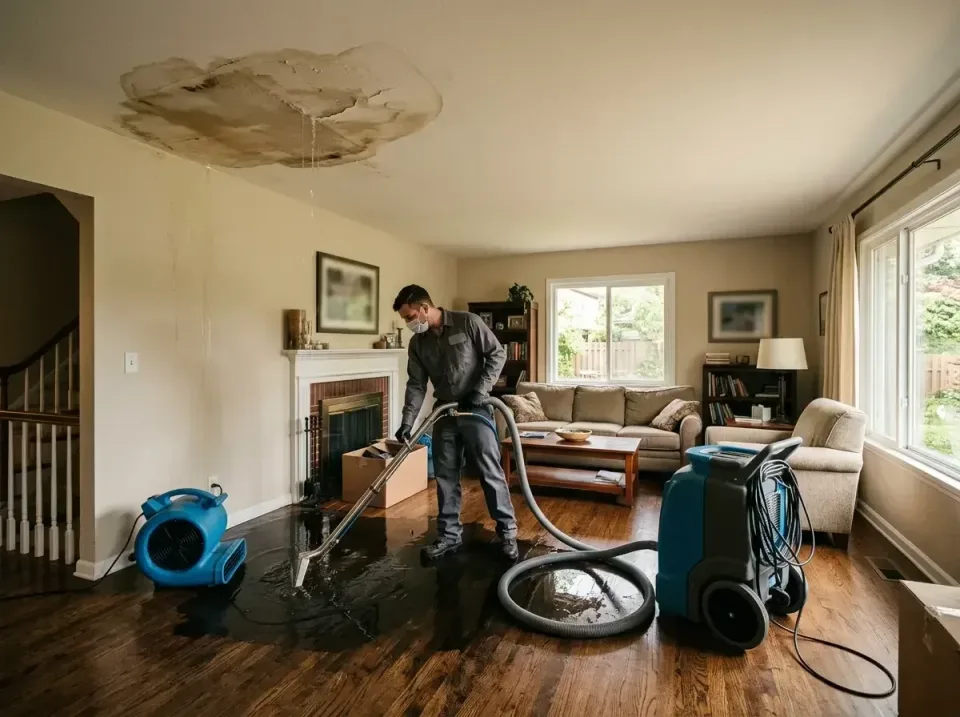 attic-pipe-burst-ceiling-drip-008 — frequently asked questions, Water Damage Restoration & Carpet Care in Waverly, NE